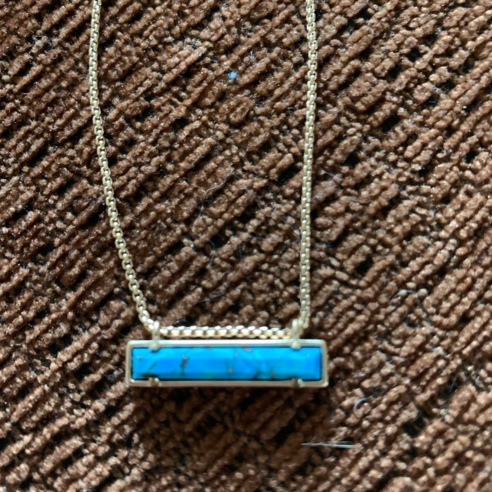 Kendra Scott necklace. Turquoise. OBO